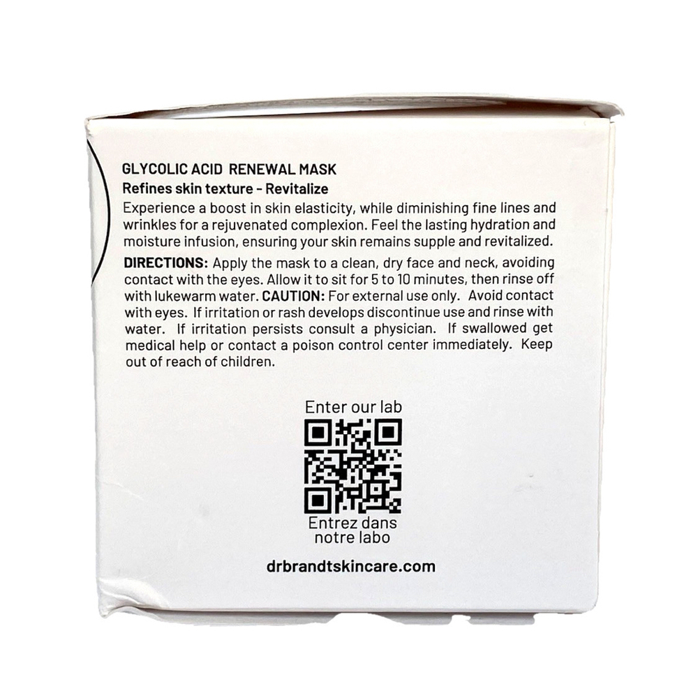 Dr. B Lab Glycolic Acid Renewal Mask - BNIB - MSRP $52 - Picture 6 of 9